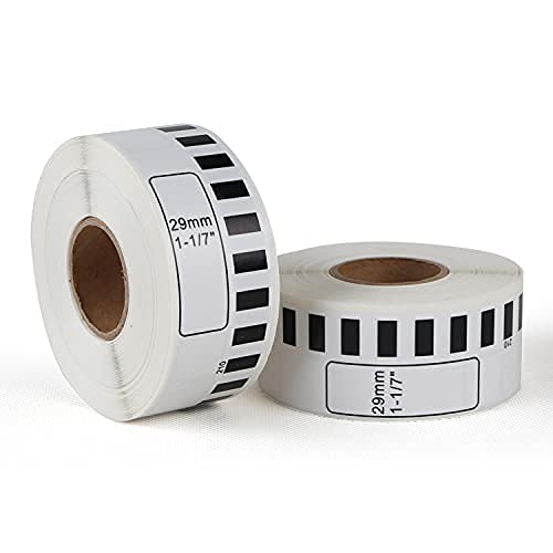 SBC Self Adhesive Brother (DK-22210) Compatible Label Tape- 29mm x 30 Meter- Rolls (Pack of 1)