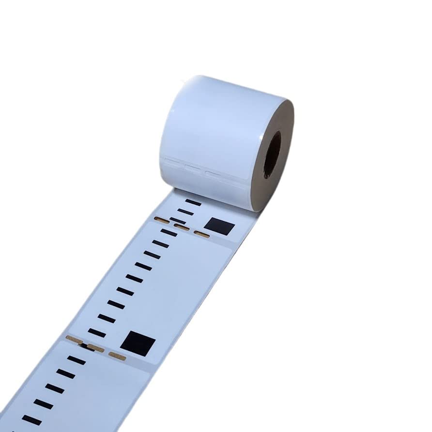 SBC Self Adhesive 9014 Compatible Shipping |Name Badge Labels for Label Printer Rolls (Pack of 1)