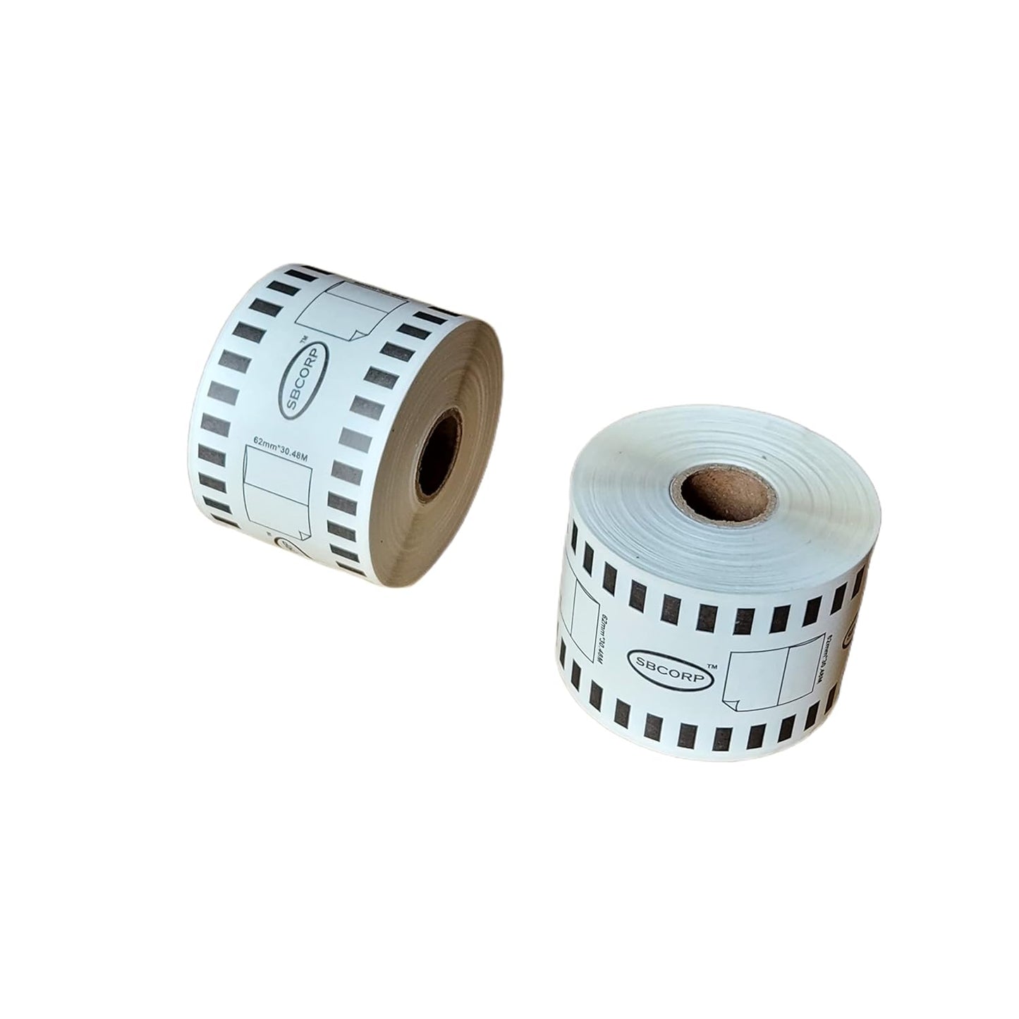 SBC Self Adhesive Brother (DK-22205) Compatible Label Tape- 62mm x 30 Meter