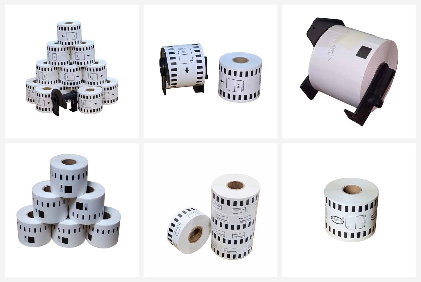 Brother compatible DK label rolls — SBCORP