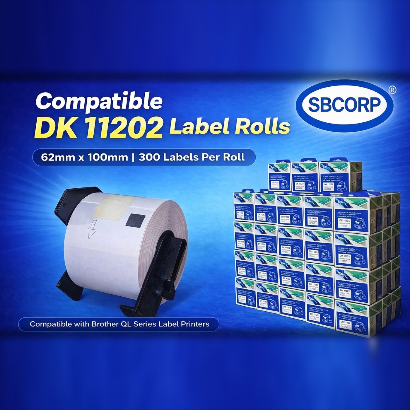 DK-11202 · 62 x 100 mm Shipping Labels — Shri Balaji Corporation