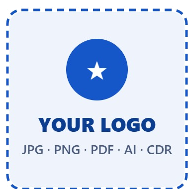 Your logo — custom label printing